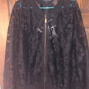 Lane Bryant lace jacket